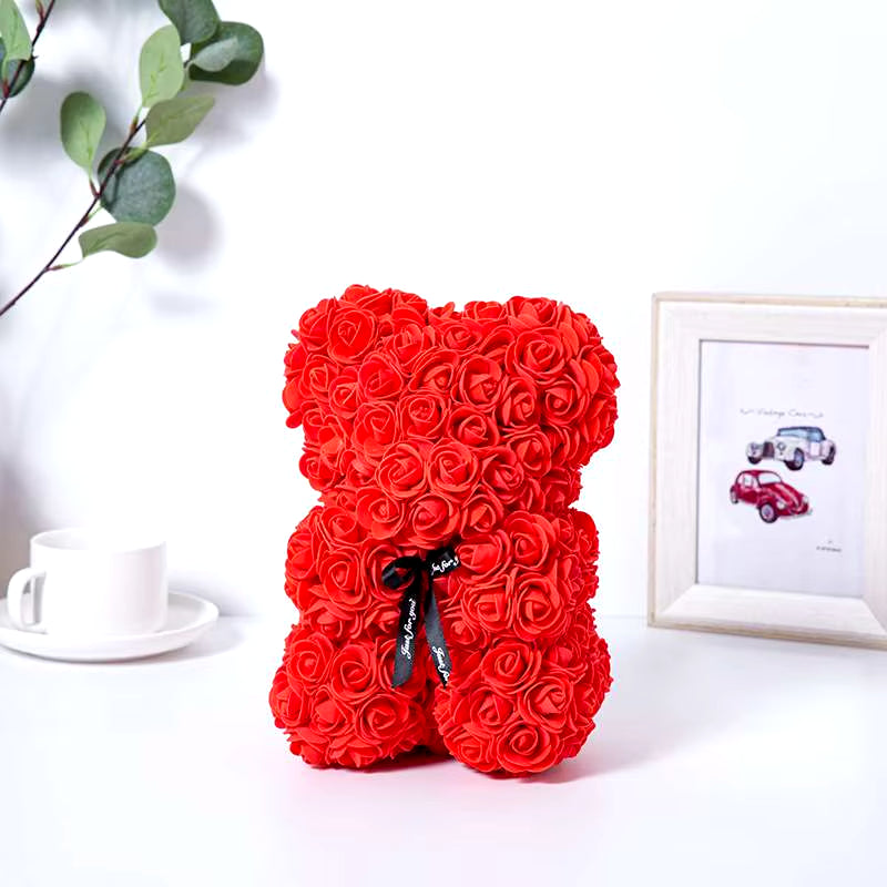 Flower Rose Bear Gift ( Standard Delivery )