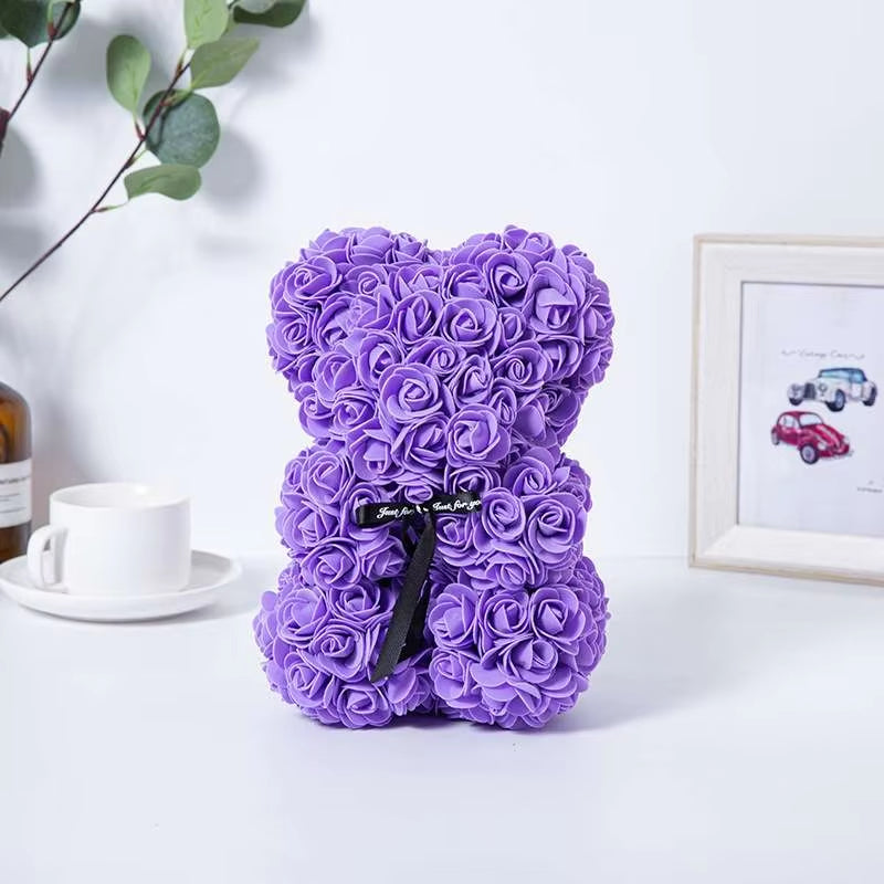 Flower Rose Bear Gift ( Standard Delivery )