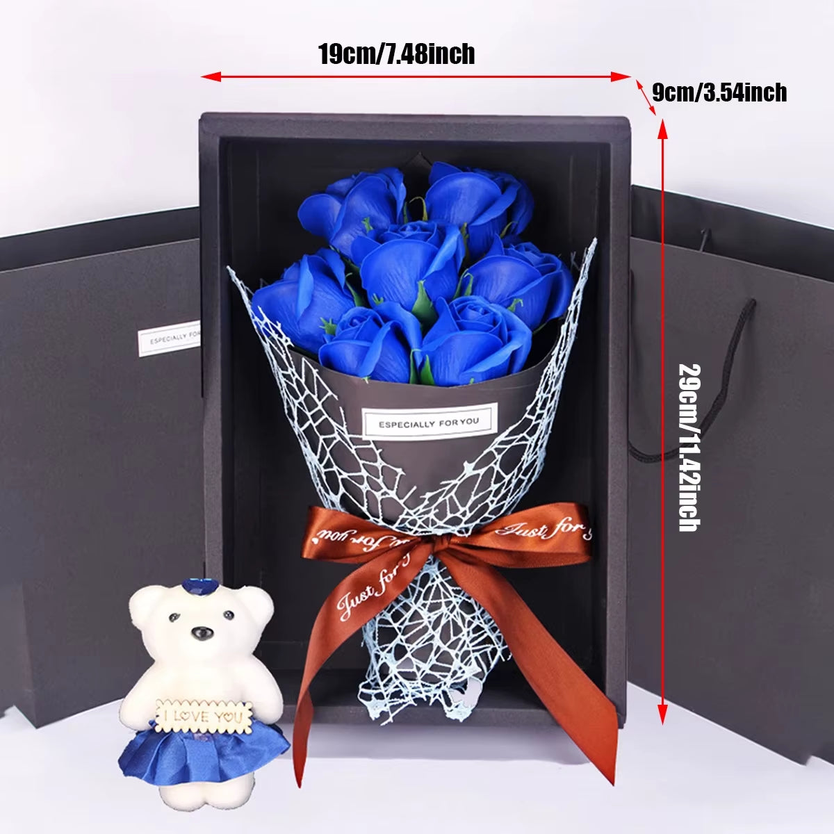 7 Rose Soap Bouquet Flower ( Standard Delivery )