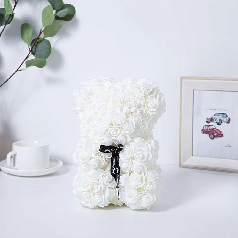 Flower Rose Bear Gift ( Standard Delivery )
