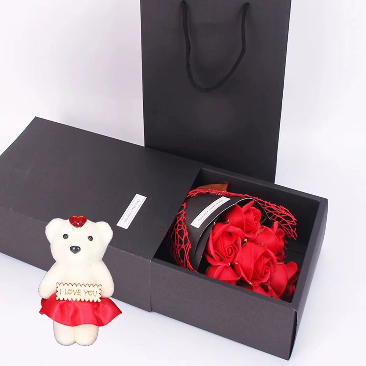 7 Rose Soap Bouquet Flower ( Standard Delivery )