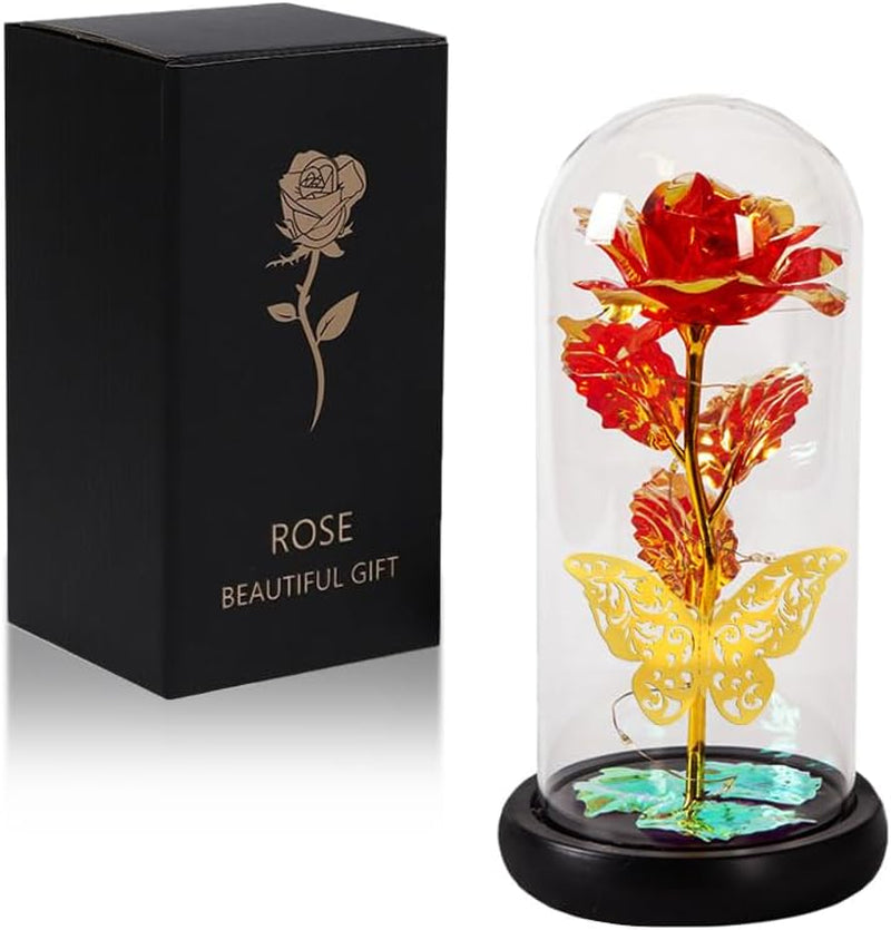 Eternal Light Flower Rose Gift - Ideal Gift for her ( Usa Express )